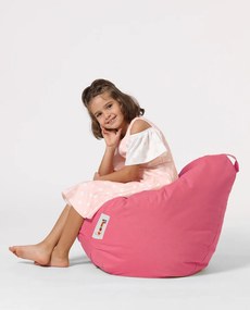 Puff de Jardim Premium Kids – Rosa – 60x60x25 cm | Tribo Home