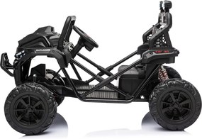 Carro elétrico para Crianças 3 a 8 anos, 12V 4x4 Buggy Sport OUTLAND, Rodas de espuma EVA, Controle remoto Preto