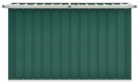 Caixa de arrumação para jardim 149x99x93 cm verde