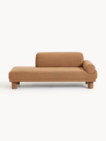 Chaise longue em bouclé Lilo