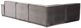 Sofá de Canto Lego – Cinzento – 190 cm x 300 cm