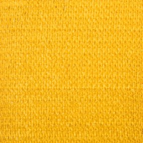 Para-sol estilo vela retangular 160 g/m² 2x3 m PEAD amarelo