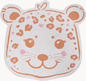 Toalha de praia para crianças em microfibra com bolsa Leopard