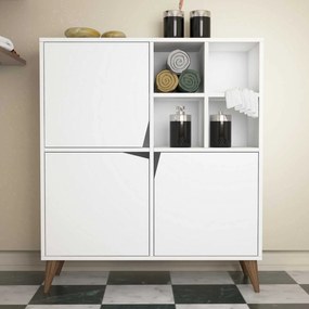 Armário Multiusos Pulse – Branco – 100x115x30 cm