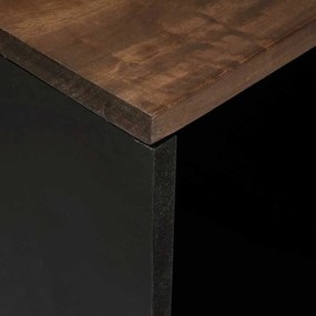 <strong>Buffet </strong> 80x33.5x75 cm em madeira de manga sólida