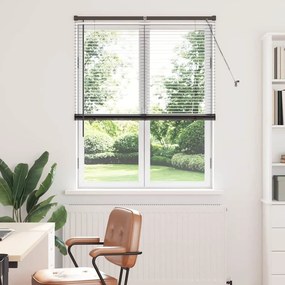 Persiana de Janela com cortinas Outros Manual Preto 105 x 175 cm Alumí