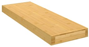 Prateleira de parede 60x20x4cm bambu