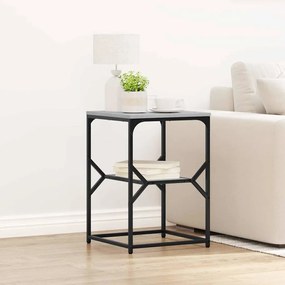 vidaXL Mesa Lateral Cinza Sonoma 41x40x60 cm Madeira de Engenharia