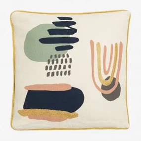 Almofada Quadrada 45x45 Cm Em Algodão Galvin Multicor Classic - Sklum