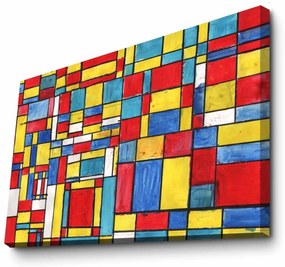 Pintura Decorativa em Tela 70100FAMOUSART-048 – Multicolor – 70 x 100