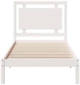 Cama extra longa sem colchão 100x210 cm madeira maciça