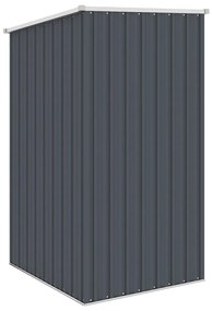 Abrigo de jardim 87x98x159 cm aço galvanizado antracite