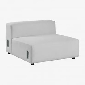 Módulo Central 105x113 Cm Para Sofá Modular Bruna Tecido Cinzento Glaciar - Sklum
