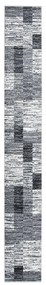vidaXL Passadeira 60x500 cm polipropileno cinzento