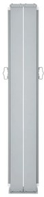 Toldo lateral retrátil 100x600 cm creme