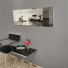 Espelho A301D – Prateado – 120x40x2,2 cm