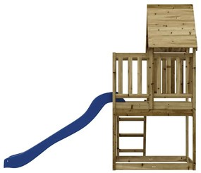 Conjunto de brincar para exterior madeira de pinho impregnada