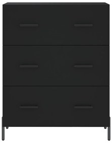Aparador 69,5x34x90 cm derivados de madeira preto