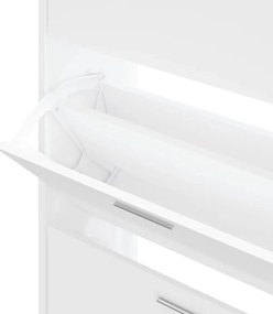 Sapateira 63x24x103 cm derivados de madeira branco