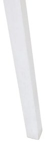 Candeeiro de pé moderno tripé branco abajur linho branco 45cm - TRIPOD CLASSIC Clássico / Antigo