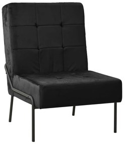 Cadeira de descanso 65x79x87 cm veludo preto