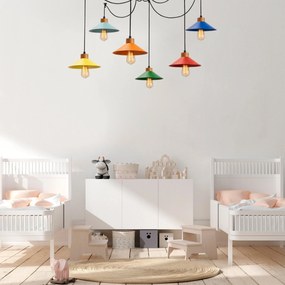 Candeeiro de Teto Manavgat – Multicolor – Diâmetro 144 cm x Altura 100