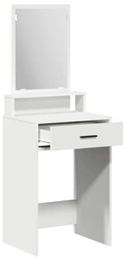 Mesa de Maquiagem vidaXL com Gavetas Branca 50x41x140 cm