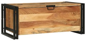Mesa de Café - 90x50x38 cm em Madeira de Acácia