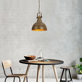 Candeeiro Saglam – Antique – Diâmetro: 31 cm, Altura: 85 cm