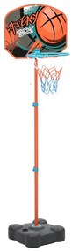 Conjunto jogo de basquetebol portátil ajustável 109-141 cm