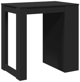 Mesa de bar 102x70x103,5 cm derivados de madeira preto