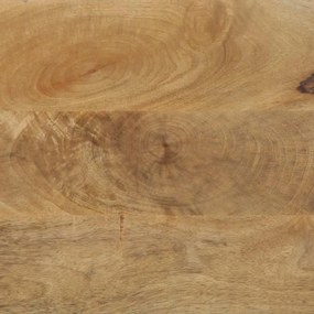 Espelho casa de banho 50x70x2,5 cm mangueira maciça castanho