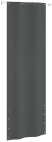 vidaXL Tela de varanda 80x240 cm tecido oxford antracite