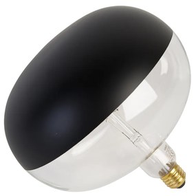 E27 cabeça de lâmpada LED regulável espelho preto 6W 360 lm 1800K