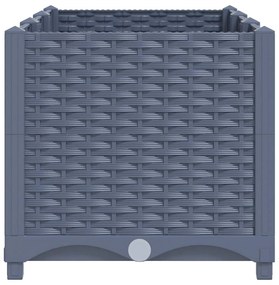 Canteiro elevado 120x40x38 cm polipropileno