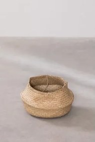 Vaso De Plantas Em Junco Kahs Natural - Sklum