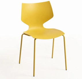 Cadeira Cozinha e Jantar Ceply Amarela