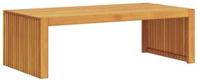 Mesa de Centro 110x55x35 cm Madeira Sólida Acácia