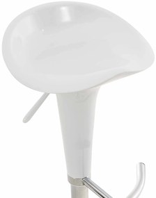 Banco de bar Saddle 37 x 87 x 37 cm Branco