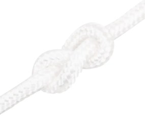 Corda de barco 16 mm 100 m polipropileno branco completo