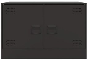 Móveis de TV 2 pcs 67x39x44 cm aço preto