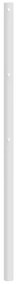 Cabeceira de cama 150 cm metal branco