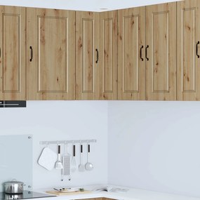 vidaXL Armário de Cozinha com porta Carvalho Artesanal 57 x 57 x 80 cm