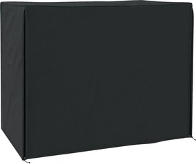 Outsunny Capa para balanço tipo Hollywood, impermeável, poliéster, 220x125x172cm, Preto | Aosom Portugal
