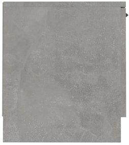 Móvel p/ TV 140x35x40 cm madeira processada cinzento cimento