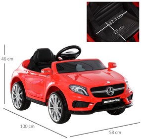 Carro Eléctrico Mercedes Benz GLA para Crianças acima de 3 Anos com Co