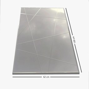 Espelho A331D – Prateado – 62x2,2x130 cm