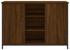 Aparador 100x35x70 cm derivados de madeira carvalho castanho