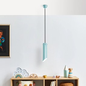 Candeeiro Kesıkboru – Turquesa – Ø8 h:28 cm