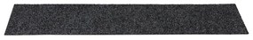 Tapetes de escada adesivos 30 pcs 76x20 cm retangular cinzento